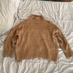 Yellow heathered sweater